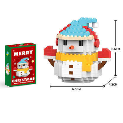 🧩🎅 Christmas Countdown Sale!🎁40% OFF | 🎄12-Piece Mini Christmas Building Blocks Set | 12 Festive Designs to Build Together & Display at Home 🧱| Devareon®