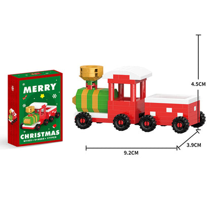 🧩🎅 Christmas Countdown Sale!🎁40% OFF | 🎄12-Piece Mini Christmas Building Blocks Set | 12 Festive Designs to Build Together & Display at Home 🧱| Devareon®