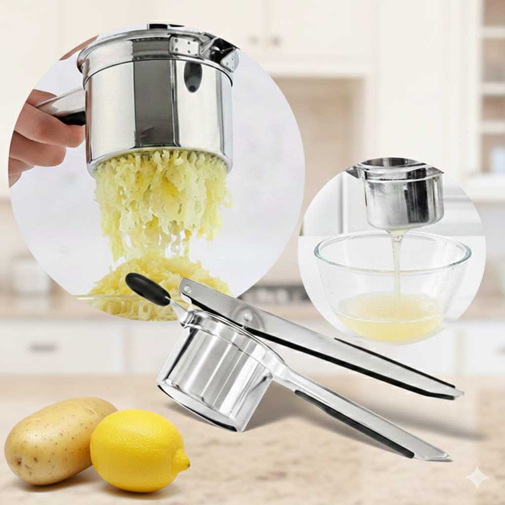 Devareon ®Stainless Steel Potato Ricer