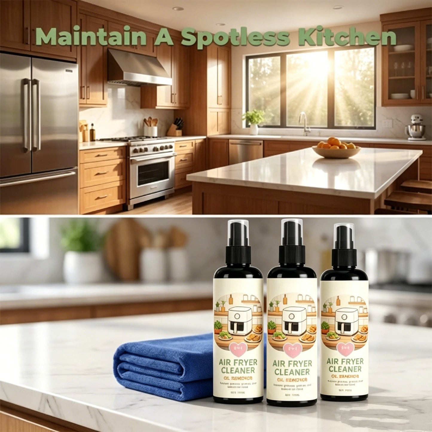 Devareon® 🔥 Sale 40% OFF!✨2-in-1 Air Fryer Cleaner and Degreaser Spray