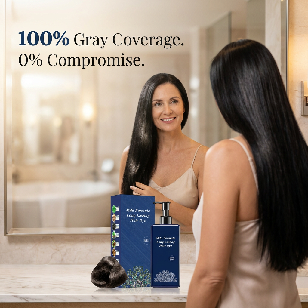 Devareon® ⏰Plant-Based Hair Coloring Cream - Mild Formula Long Lasting