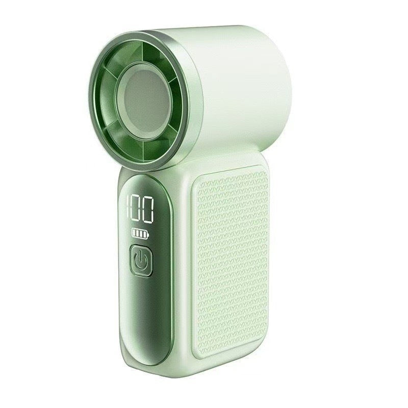 Devareon®🥳2026 HOT SALE🥳50K+ SOLD!❄️  Turbo Handheld Fan – 16900 RPM, 6 speeds, LED display. 3000mAh battery, 10.7hrs cooling. Pocket‑sized power!