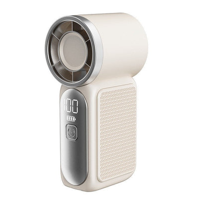 Devareon®🥳2026 HOT SALE🥳50K+ SOLD!❄️  Turbo Handheld Fan – 16900 RPM, 6 speeds, LED display. 3000mAh battery, 10.7hrs cooling. Pocket‑sized power!
