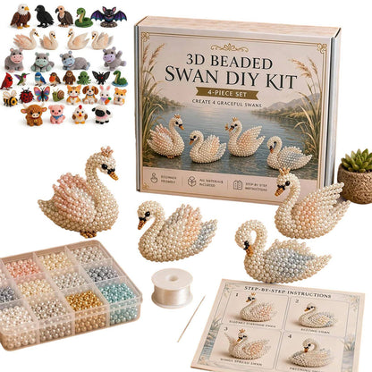 Devareon®🔥Hot Sale - 50% OFF🔥🏆Limited Time Sale 49% OFF🧵✨Petite 3D Beaded Animal Craft Kit