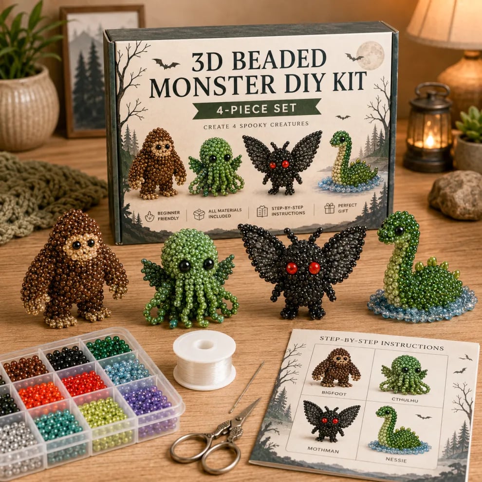 Devareon®🔥Hot Sale - 50% OFF🔥🏆Limited Time Sale 49% OFF🧵✨Petite 3D Beaded Animal Craft Kit