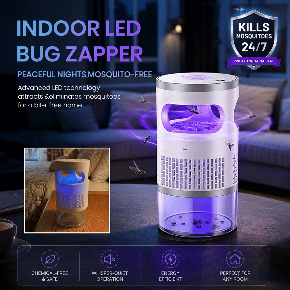 Devareon® 📢📢40% OFF !! ⏰Indoor LED Bug Zapper for Home & Bedroom