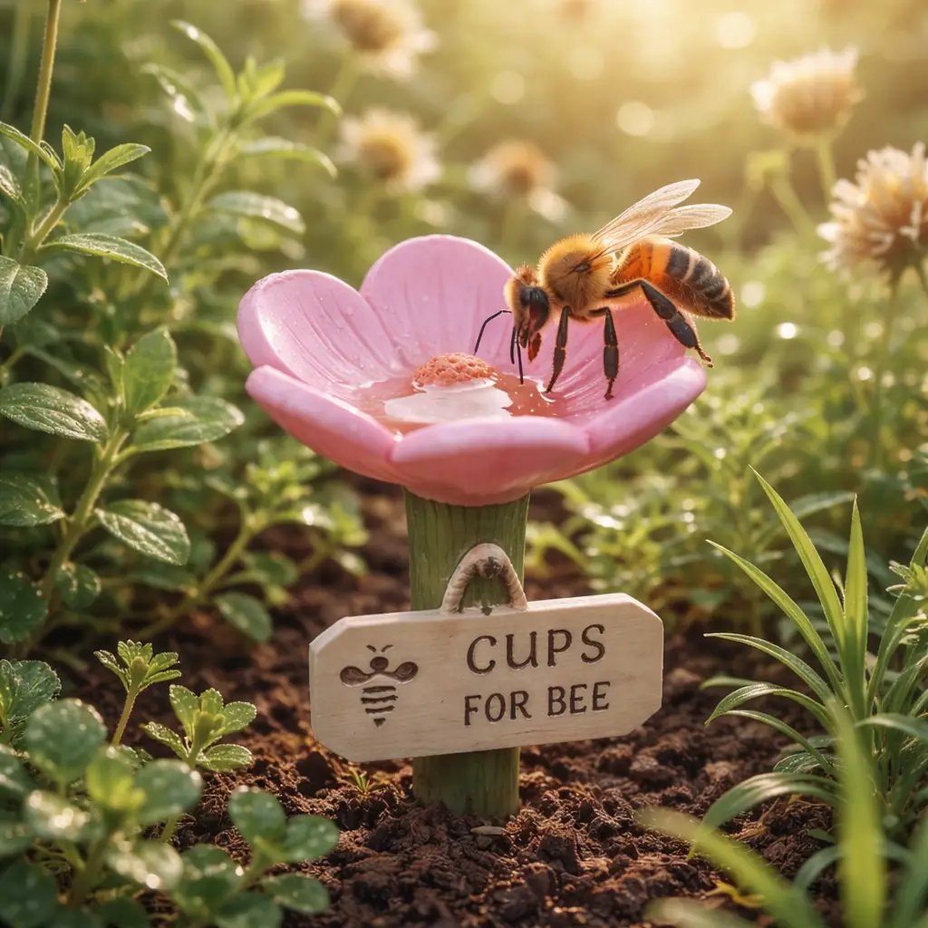 🐝Flower-Shaped Bee Watering Station💧 -Devareon®