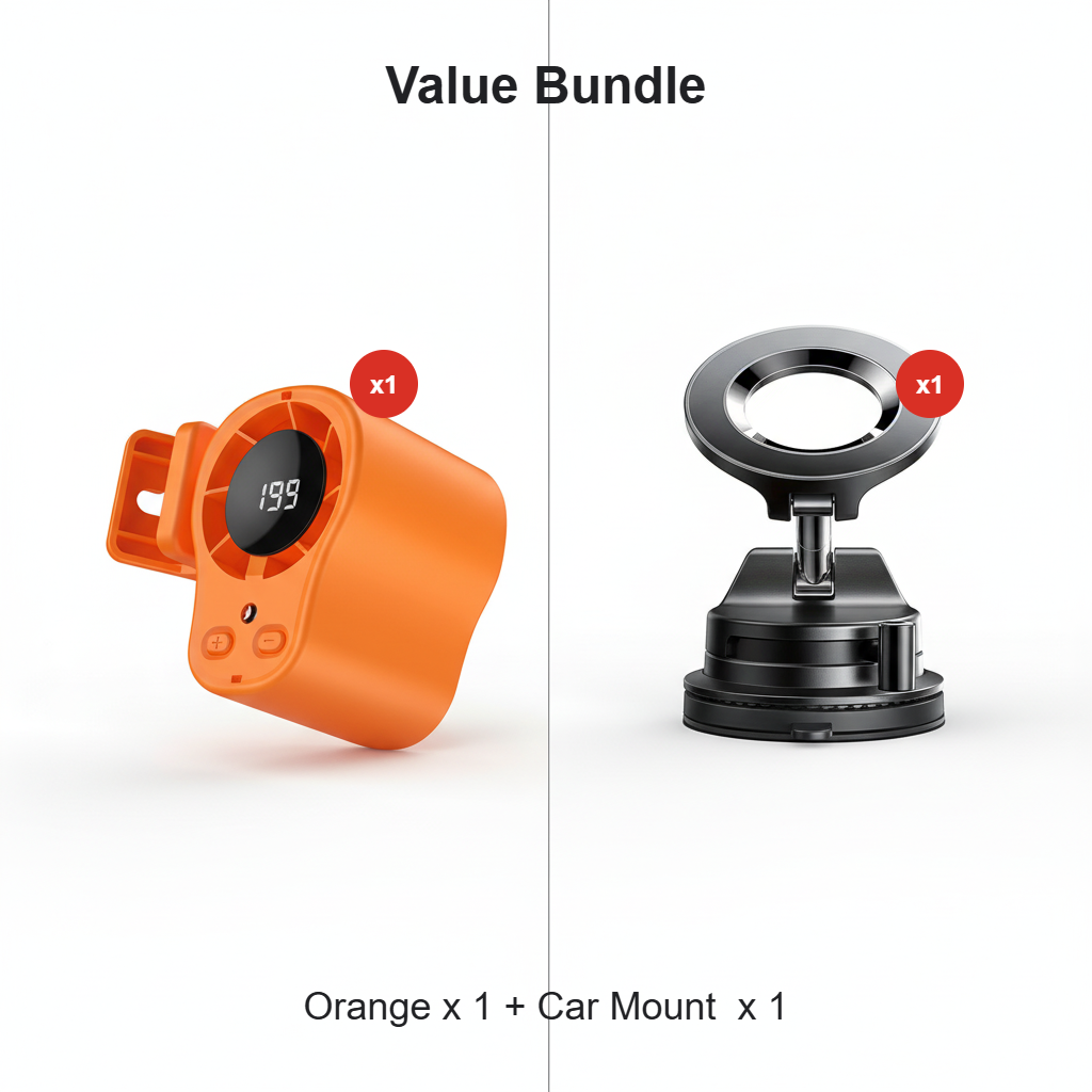 Devareon®🔥HOT SALE 40% OFF🔥Hands-Free Personal Cooling Fan with LED Display