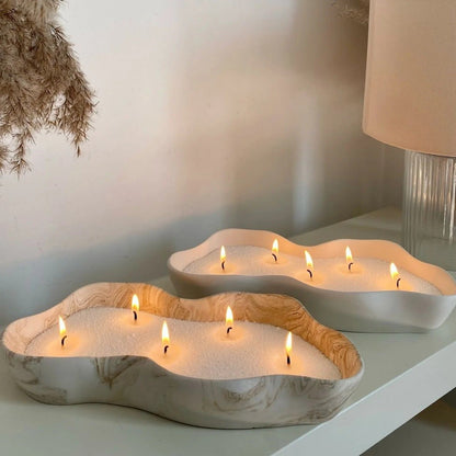 Pearl Sand Candle by Devareon®