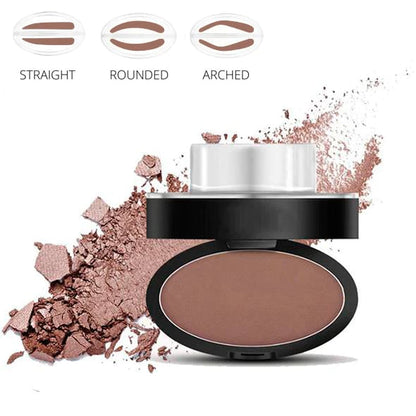 🎉 2026 Sale — 34K+ Sold! 💞 Eyebrow Stamp Powder — One-Press, Waterproof, 24H Long-Lasting Brows | Devareon®