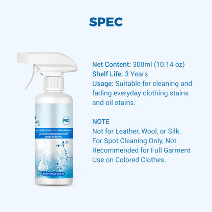 Devareon®🔥40% OFF🎉All-in-One Powerful Stain Remover Clothes Dry-Clean Spray