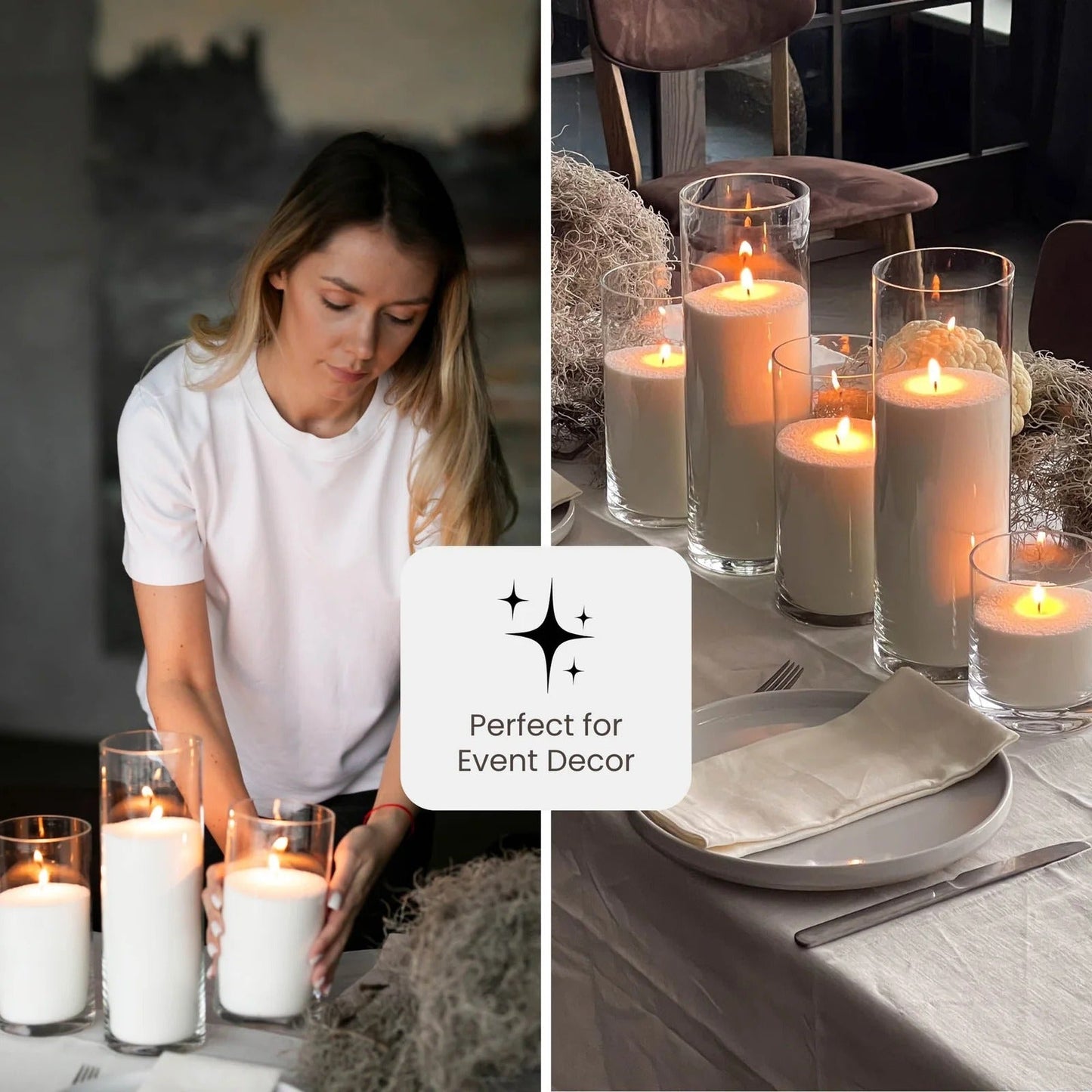 Pearl Sand Candle by Devareon®