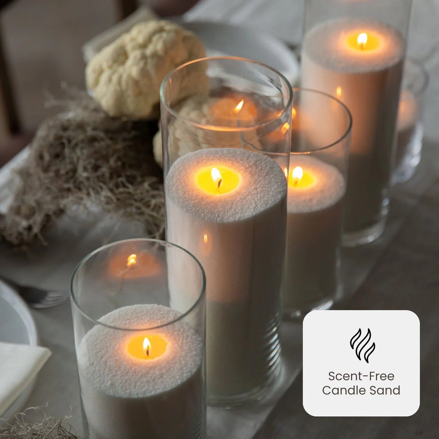 Pearl Sand Candle by Devareon®