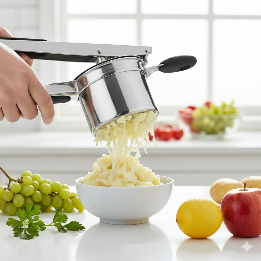 Devareon ®Stainless Steel Potato Ricer