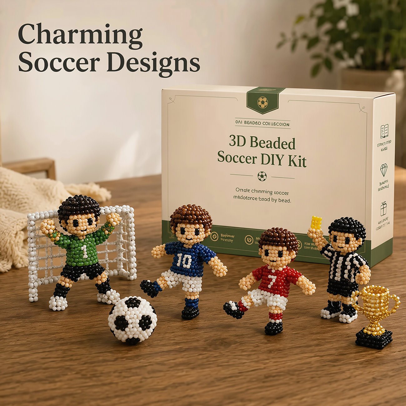 Devareon®🔥Hot Sale - 50% OFF🔥🏆Limited Time Sale 49% OFF🧵✨Petite 3D Beaded Animal Craft Kit