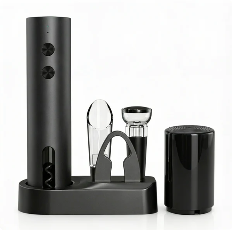 Devareon®🍷 Electric Wine Opener – One-Touch Automatic Corkscrew with USB Rechargeable Battery