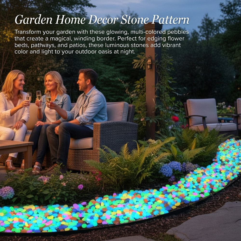 Devareon®🔥Buy 1000 Get 1000 Free🔥Luminous Stones for Garden & Home Decoration