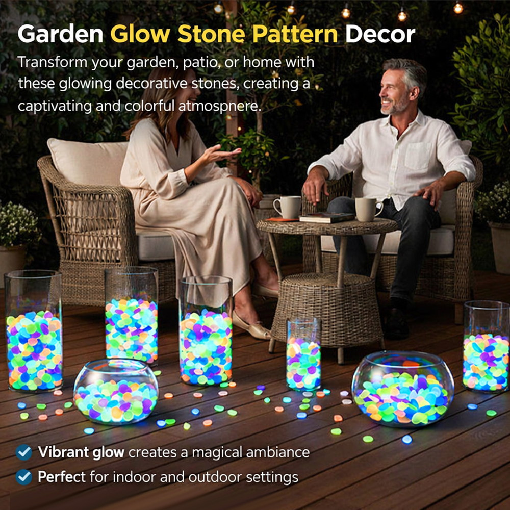 Devareon®🔥Buy 1000 Get 1000 Free🔥Luminous Stones for Garden & Home Decoration