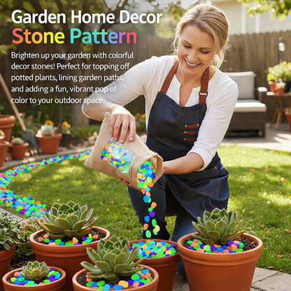 Devareon®🔥Buy 1000 Get 1000 Free🔥Luminous Stones for Garden & Home Decoration