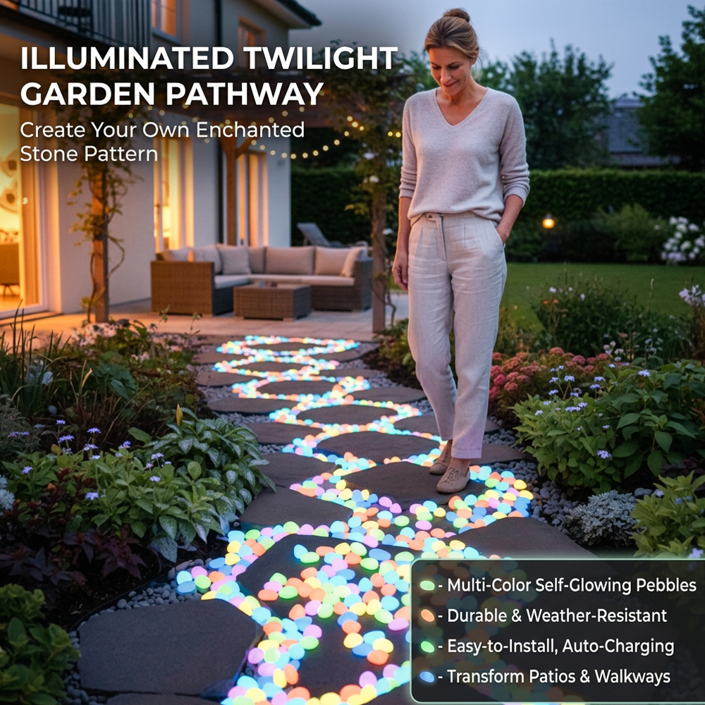Devareon®🔥Buy 1000 Get 1000 Free🔥Luminous Stones for Garden & Home Decoration