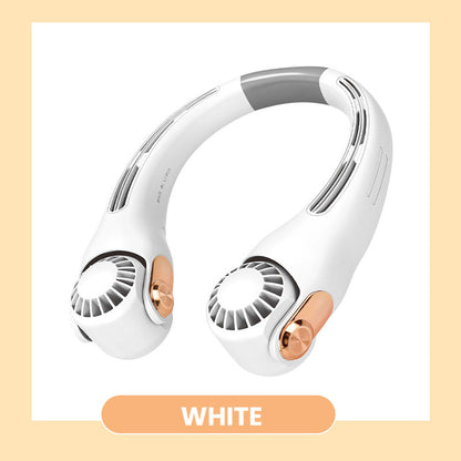 Devareon® 🥳2026 HOT SALE🥳💞50K+ SOLD!🍃 Neck Air Conditioner Fan – Ultra‑quiet, 360° rotating, 3 speeds. Hands‑free cooling, long battery. Summer essential! 😎🌬️