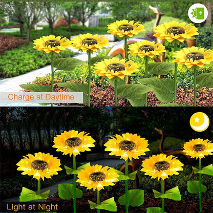 Devareon®🌻Sunflower Solar Garden Stake Led Lights — Buy 2 Get 1 Free