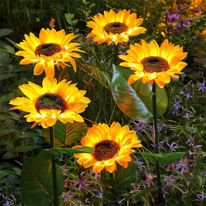 Devareon®🌻Sunflower Solar Garden Stake Led Lights — Buy 2 Get 1 Free