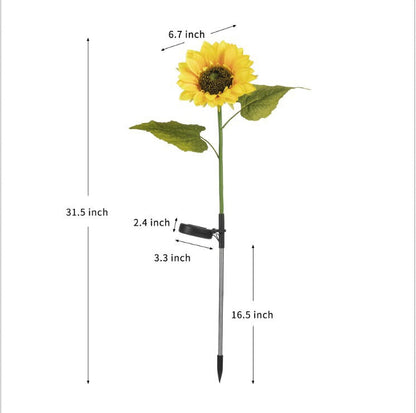 Devareon®🌻Sunflower Solar Garden Stake Led Lights — Buy 2 Get 1 Free