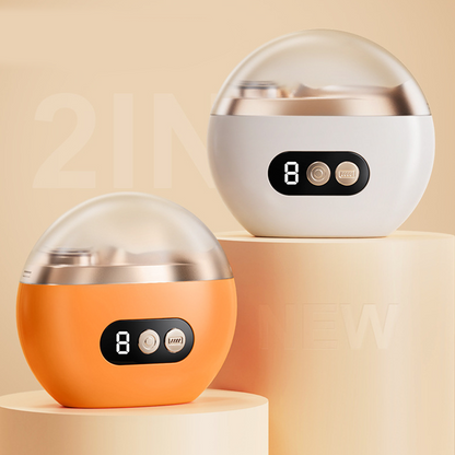 Devareon®💅3-in-1 Electric Nail Trimmer with Adjustable Speed, LED Light & Dust Collection – Rechargeable & Portable