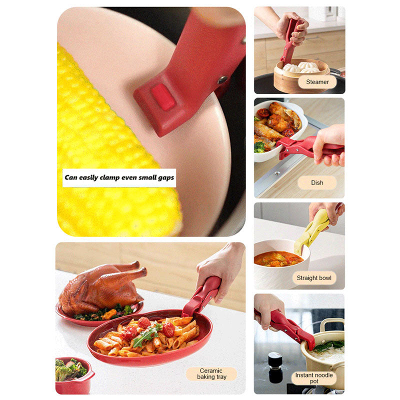🎁Multi-Purpose Anti-Scald Bowl Holder Clip for Kitchen-Devareon®