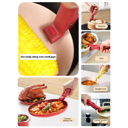 🎁Multi-Purpose Anti-Scald Bowl Holder Clip for Kitchen-Devareon®