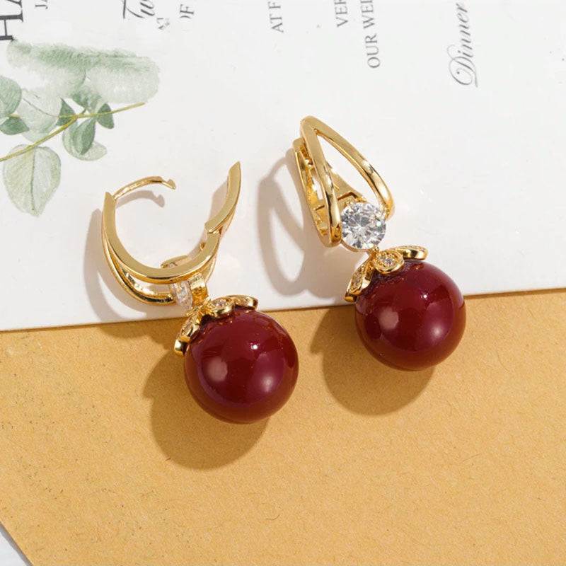 Devareon® 🎁🎁Last Day-Buy 1 Get 1 Free!🌼Sparkly Huggie Dangle Earrings for Women✨
