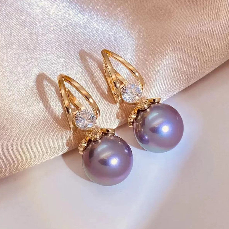 Devareon® 🎁🎁Last Day-Buy 1 Get 1 Free!🌼Sparkly Huggie Dangle Earrings for Women✨