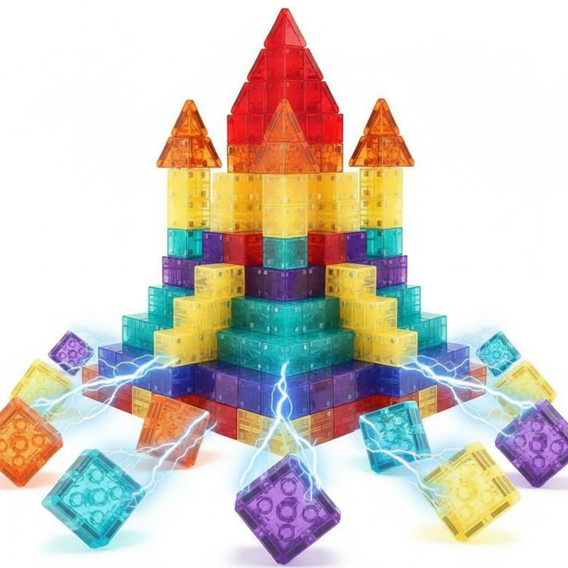 Devareon® ⏰🔥Magnetic Building Block Set for Kids