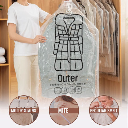 📢📢50%  OFF !! ⏰Hanging Vacuum Storage Bags