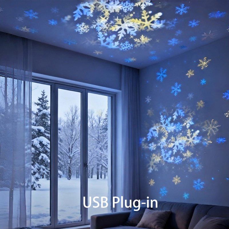 🥳2026 HOT SALE🥳💥🌈 50% OFF! Dynamic Rotating LED Light Projector – Calm & relaxation for your home. Gentle moving lights ease restless nights. Perfect for bedroom or living room. 🌙✨ -Devareon®