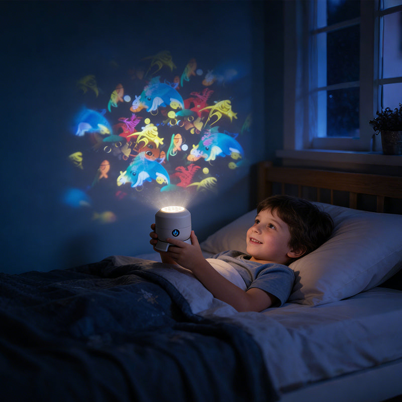 🥳2026 HOT SALE🥳💥🌈 50% OFF! Dynamic Rotating LED Light Projector – Calm & relaxation for your home. Gentle moving lights ease restless nights. Perfect for bedroom or living room. 🌙✨ -Devareon®