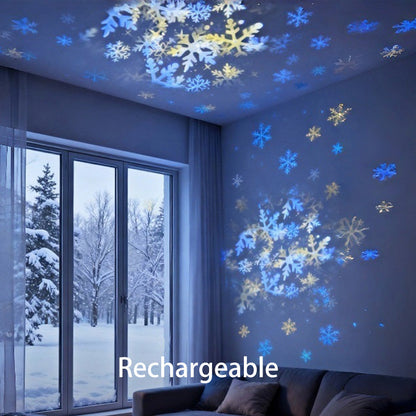 🥳2026 HOT SALE🥳💥🌈 50% OFF! Dynamic Rotating LED Light Projector – Calm & relaxation for your home. Gentle moving lights ease restless nights. Perfect for bedroom or living room. 🌙✨ -Devareon®