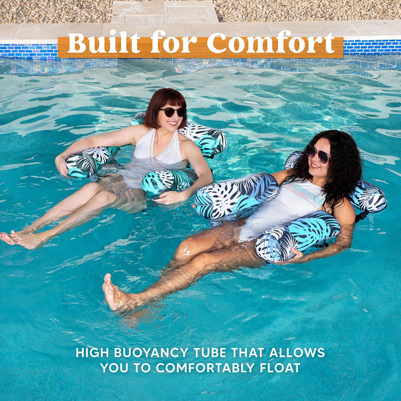 🏊 50% OFF! 💺 Inflatable Pool Lounger – Comfortable, Sturdy, and Perfect for Relaxing on the Water 🌊