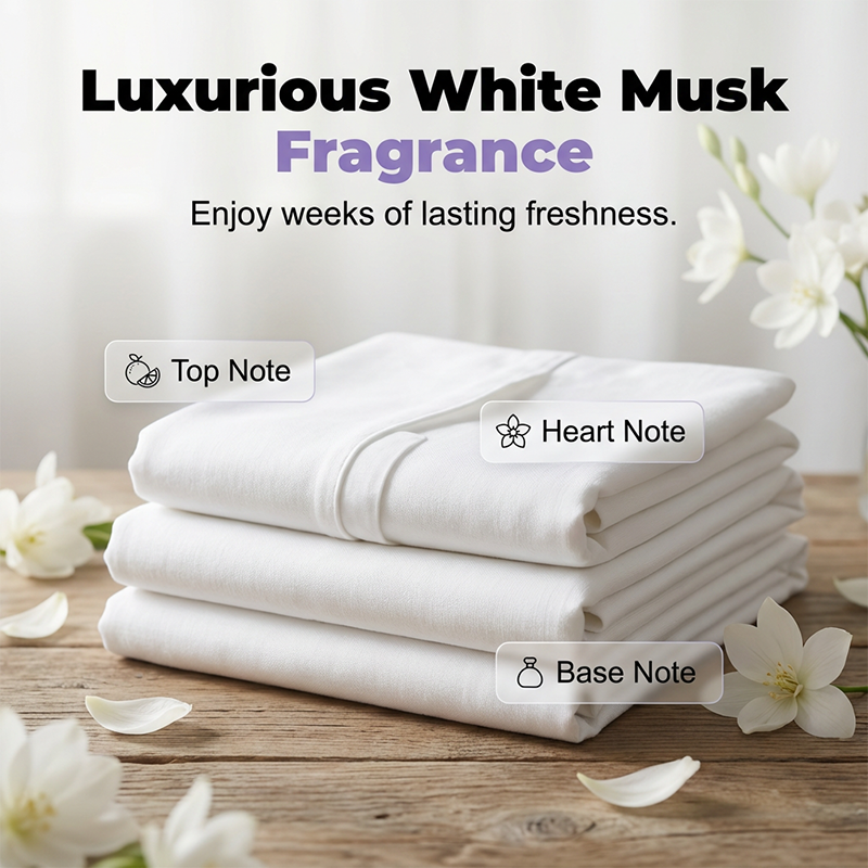 Devareon®✨2026 Hot Sale 40% OFF🔥5-in-1 White Musk Laundry Detergent Pods (80PCS)