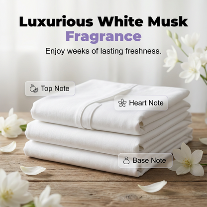 Devareon®✨2026 Hot Sale 40% OFF🔥5-in-1 White Musk Laundry Detergent Pods (80PCS)