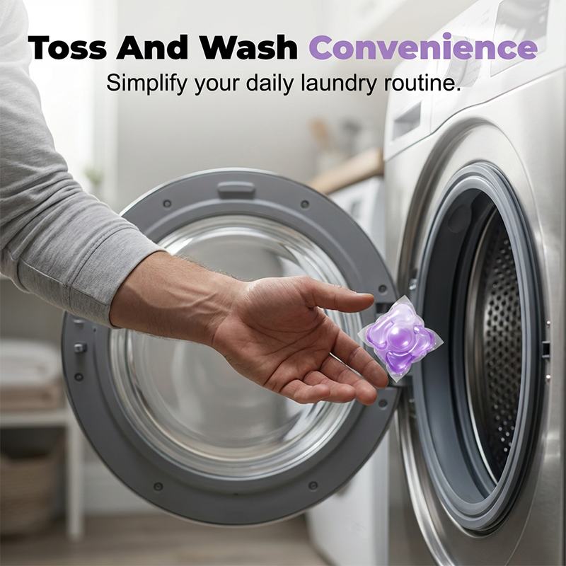 Devareon®✨2026 Hot Sale 40% OFF🔥5-in-1 White Musk Laundry Detergent Pods (80PCS)