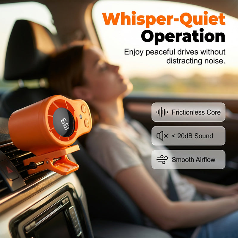 Devareon®🔥HOT SALE 40% OFF🔥Hands-Free Personal Cooling Fan with LED Display