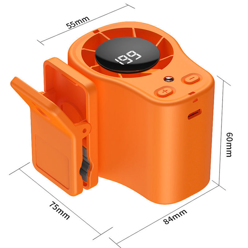 Devareon®🔥HOT SALE 40% OFF🔥Hands-Free Personal Cooling Fan with LED Display
