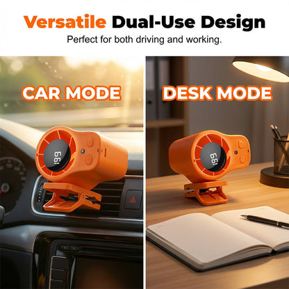 Devareon®🔥HOT SALE 40% OFF🔥Hands-Free Personal Cooling Fan with LED Display