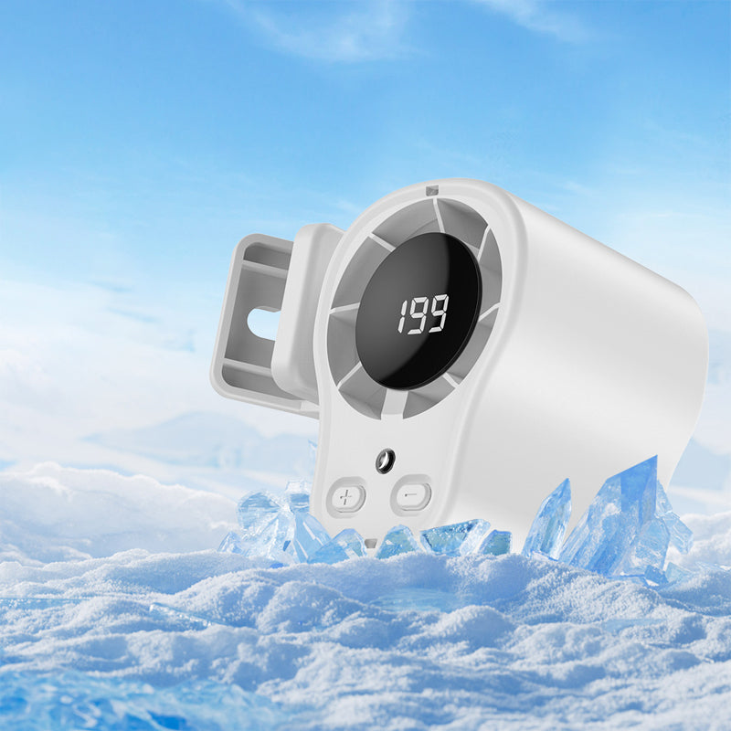 Devareon®🔥HOT SALE 40% OFF🔥Hands-Free Personal Cooling Fan with LED Display