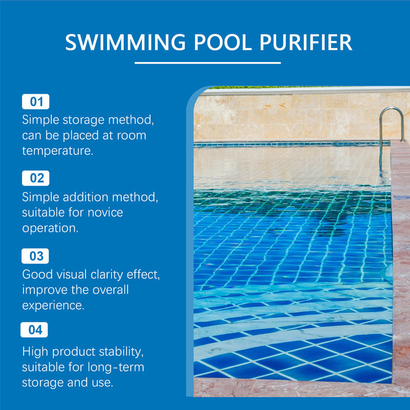 Devareon®💧 Swimming Pool Purifying Liquid – Crystal Clear Water, Zero Hassle! ✨ Say goodbye to green water & harsh chemicals – just pure, fresh swimming every time. 🏊‍♂️💙