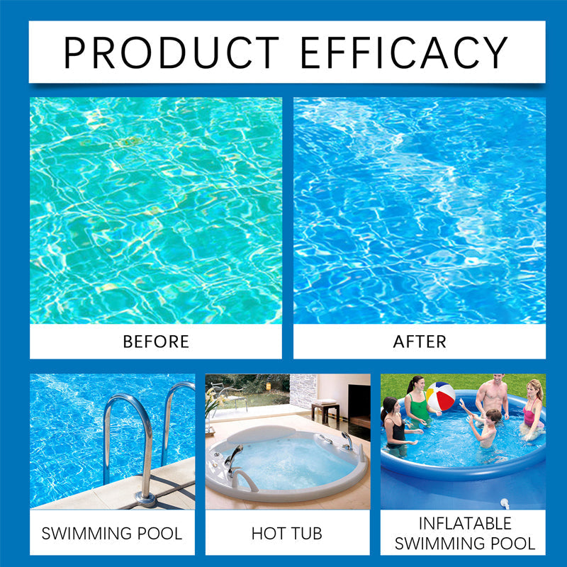 Devareon®💧 Swimming Pool Purifying Liquid – Crystal Clear Water, Zero Hassle! ✨ Say goodbye to green water & harsh chemicals – just pure, fresh swimming every time. 🏊‍♂️💙