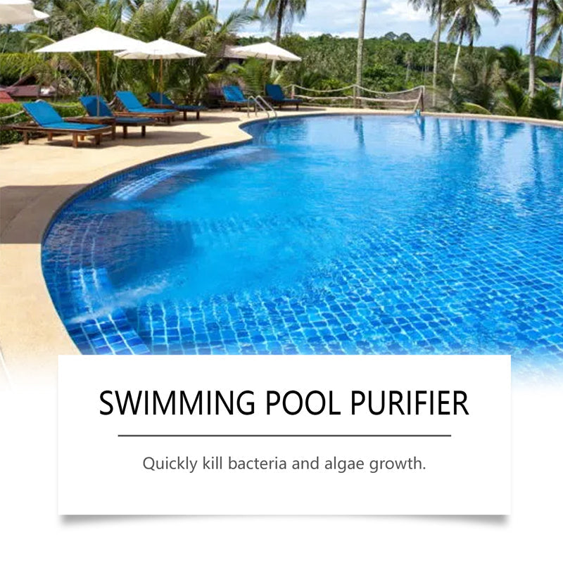 Devareon®💧 Swimming Pool Purifying Liquid – Crystal Clear Water, Zero Hassle! ✨ Say goodbye to green water & harsh chemicals – just pure, fresh swimming every time. 🏊‍♂️💙