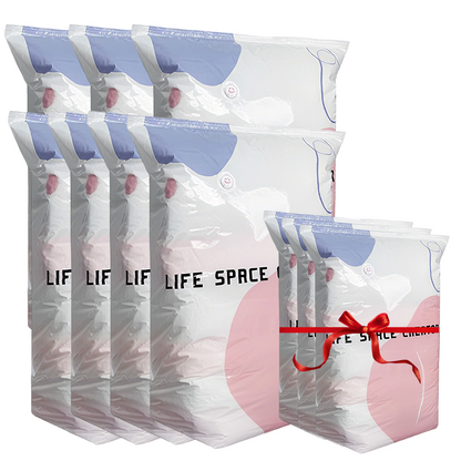 Devareon®🧳💨 40% OFF! No‑Pump Vacuum Storage Bags – Press & seal, no pump needed. Saves 80% space, keeps clothes dry & dust‑free. Perfect for bulky bedding & off‑season gear. 🛏️🗄️